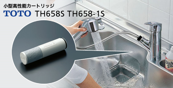 小型高性能カートリッジ TOTO TH658S TH658-1S