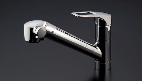 キッチン用水栓（ワンホールタイプ）Hi-Gシリーズ浄水器内蔵タイプ　[ハンドシャワー式][当日出荷対応品]
