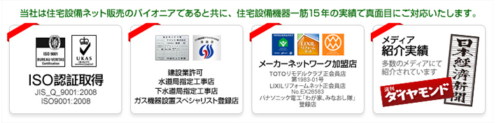15年の実績