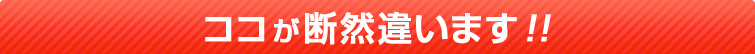 ココが断然違います