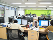 サンリフレプラザ社内風景