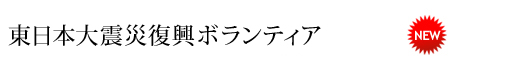 東日本大震災復興ボランティア