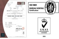 ISO9001認証取得