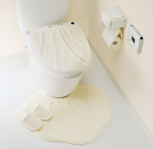 TOTO純正トイレマット　シェルデザイン
