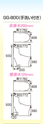 GG-800(手洗い付き）