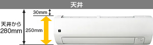 ハイグレードコンパクトモデル｜シャープ ルームエアコン Vシリーズ