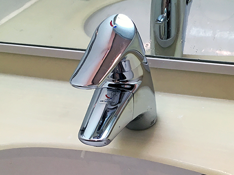 リクシル洗面用ワンホール水栓  ジュエラ 『LF-J345SYU』 東京都品川区 Y様宅