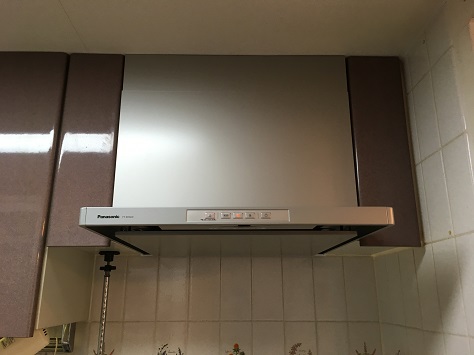 神奈川県川崎市｜パナソニックレンジフードの施工事例