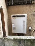 ガス給湯器　交換前