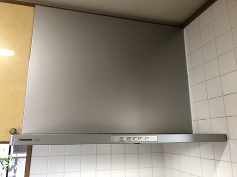 福岡県福岡市｜パナソニックレンジフードの施工事例