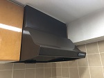 交換前のレンジフード