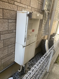 交換前　給湯器