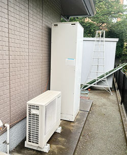 エコキュート施工前