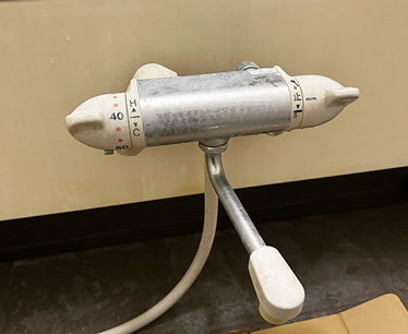水栓施工前
