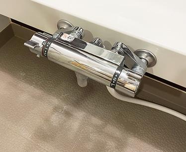 施工前：浴室用シャワー水栓 