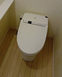 交換前 トイレ