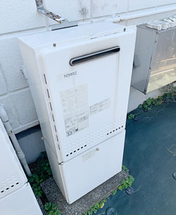 給湯器施工前
