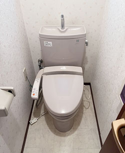 施工前 トイレ
