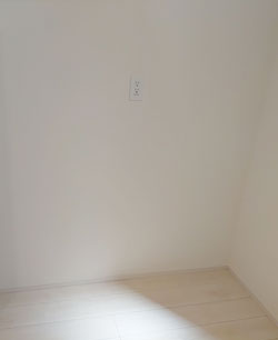 カップボード施工前 