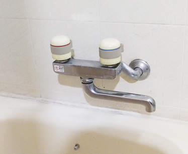 水栓施工前