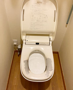 トイレ施工前
