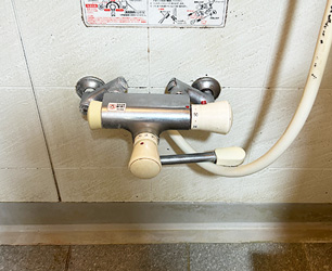 水栓施工前