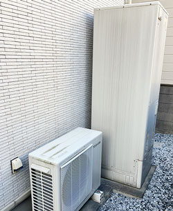 施工前：エコキュート 