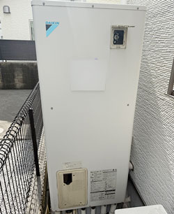 施工前：エコキュート 