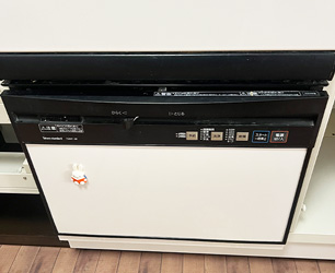 交換前 食洗機