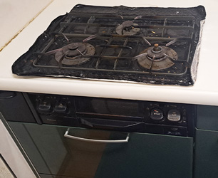 コンロ施工前