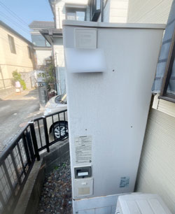 施工前：エコキュート 