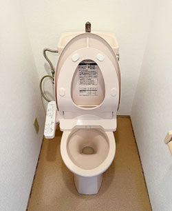 交換前　トイレ