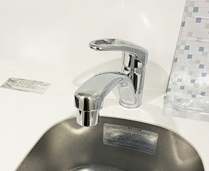 キッチン水栓施工前