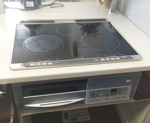交換前のIH