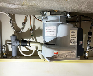 施工前：ディスポーザー