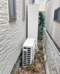エコキュート施工前