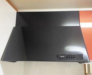 施工前:レンジフード