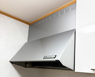 施工前:レンジフード