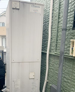 施工前:エコキュート