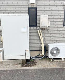 エコキュート施工前