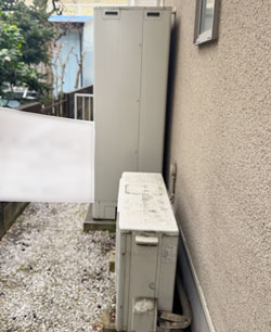 エコキュート施工前