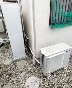 エコキュート施工前