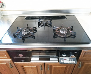 交換前　コンロ