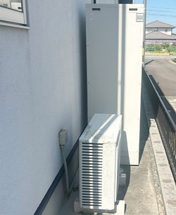 エコキュート施工前