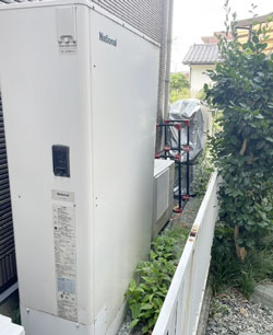 エコキュート施工前