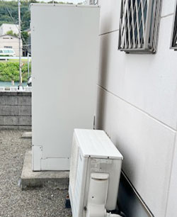 エコキュート施工前