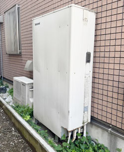 エコキュート施工前