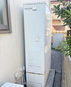 施工前：エコキュート 