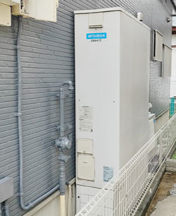 施工前:エコキュート