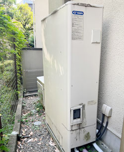 エコキュート施工前